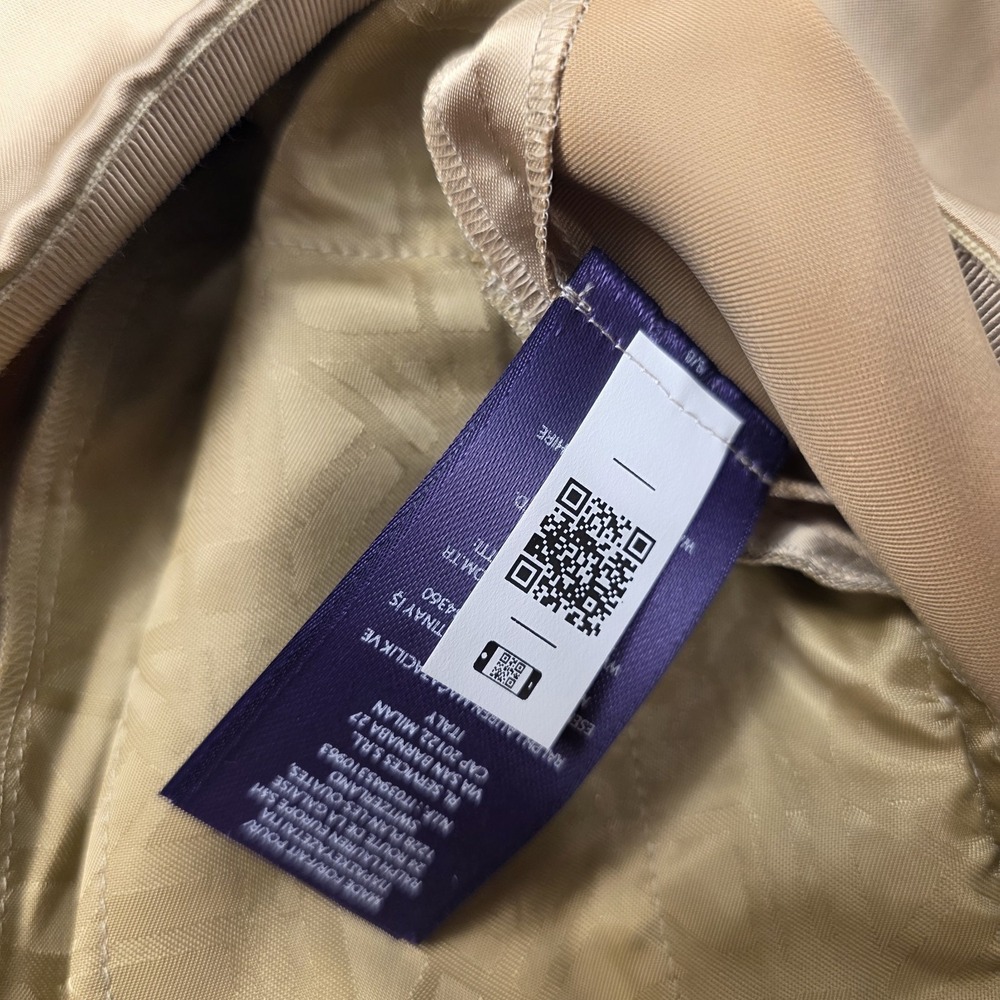 Ralph Lauren Purple Label Ainsworth Washed Silky Satin Shorts Womens 0 $990 - Picture 2 of 8